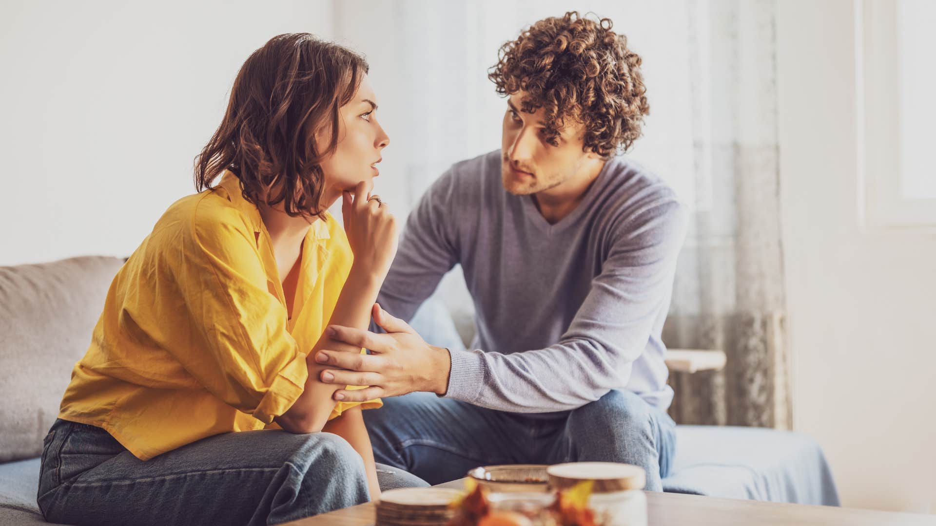 when who is truly in love and fears the future