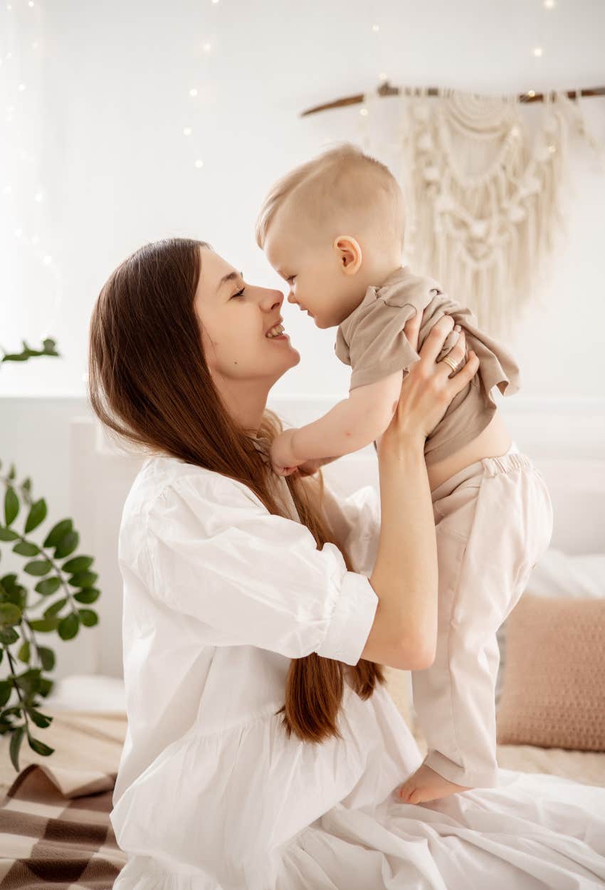 mom who has four kids is less stressed because stops striving for perfection