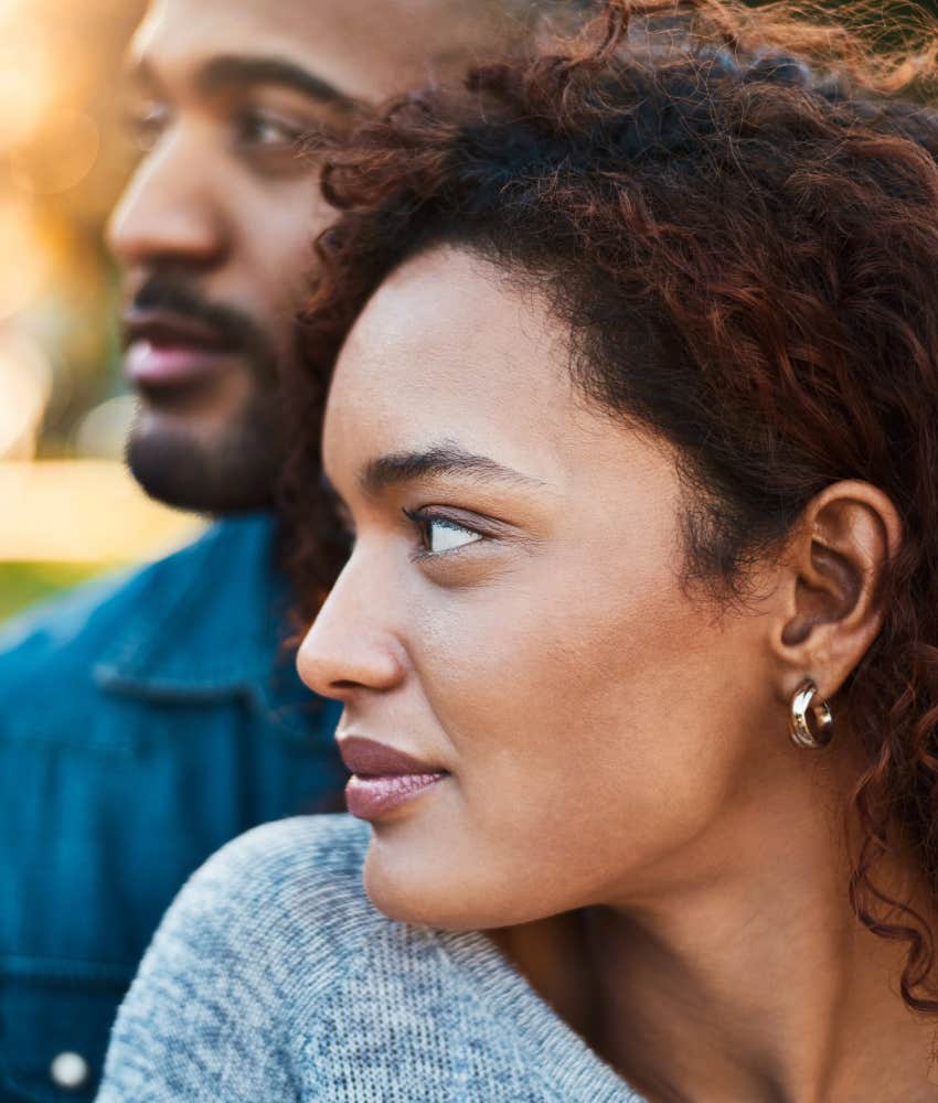 Sweet couple are themselves on first date