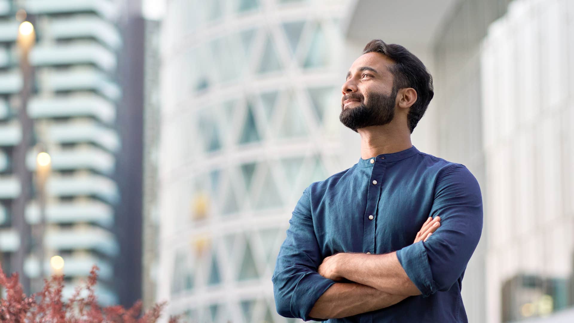 man listening to instinct to change his life