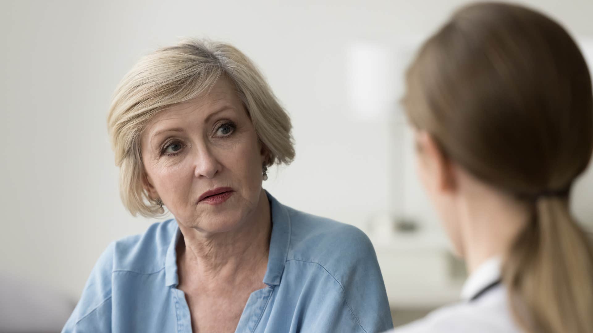 a mother realizes that her adult daughter is financially guarded and will not tell her if she needs help