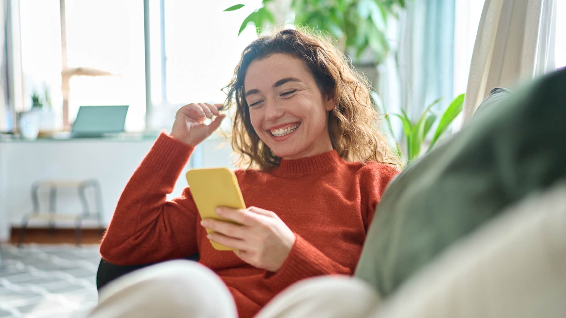 woman who is deeply magnetic and a ninja at caring less