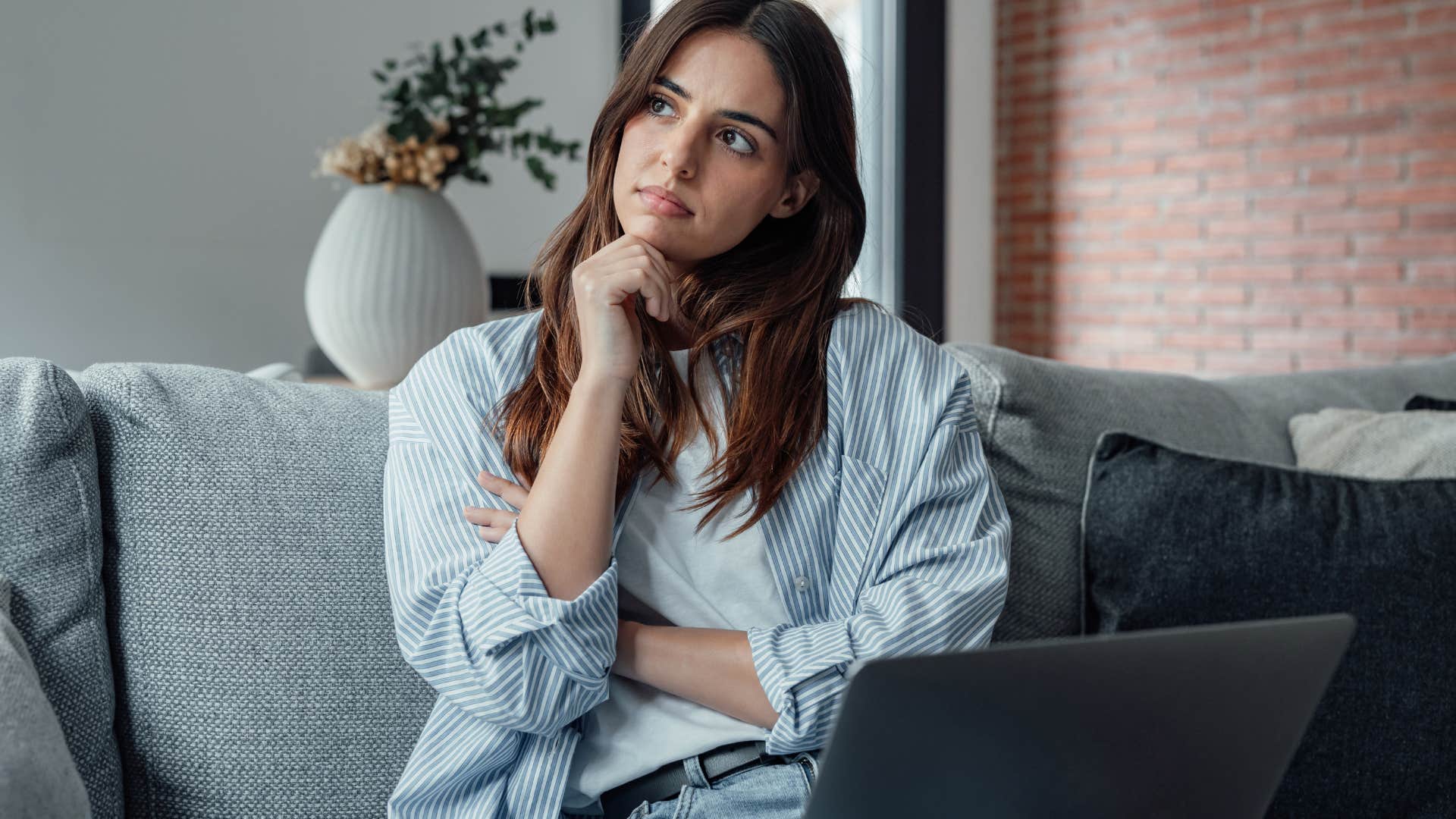 woman who is deeply magnetic and immune to the need to moan
