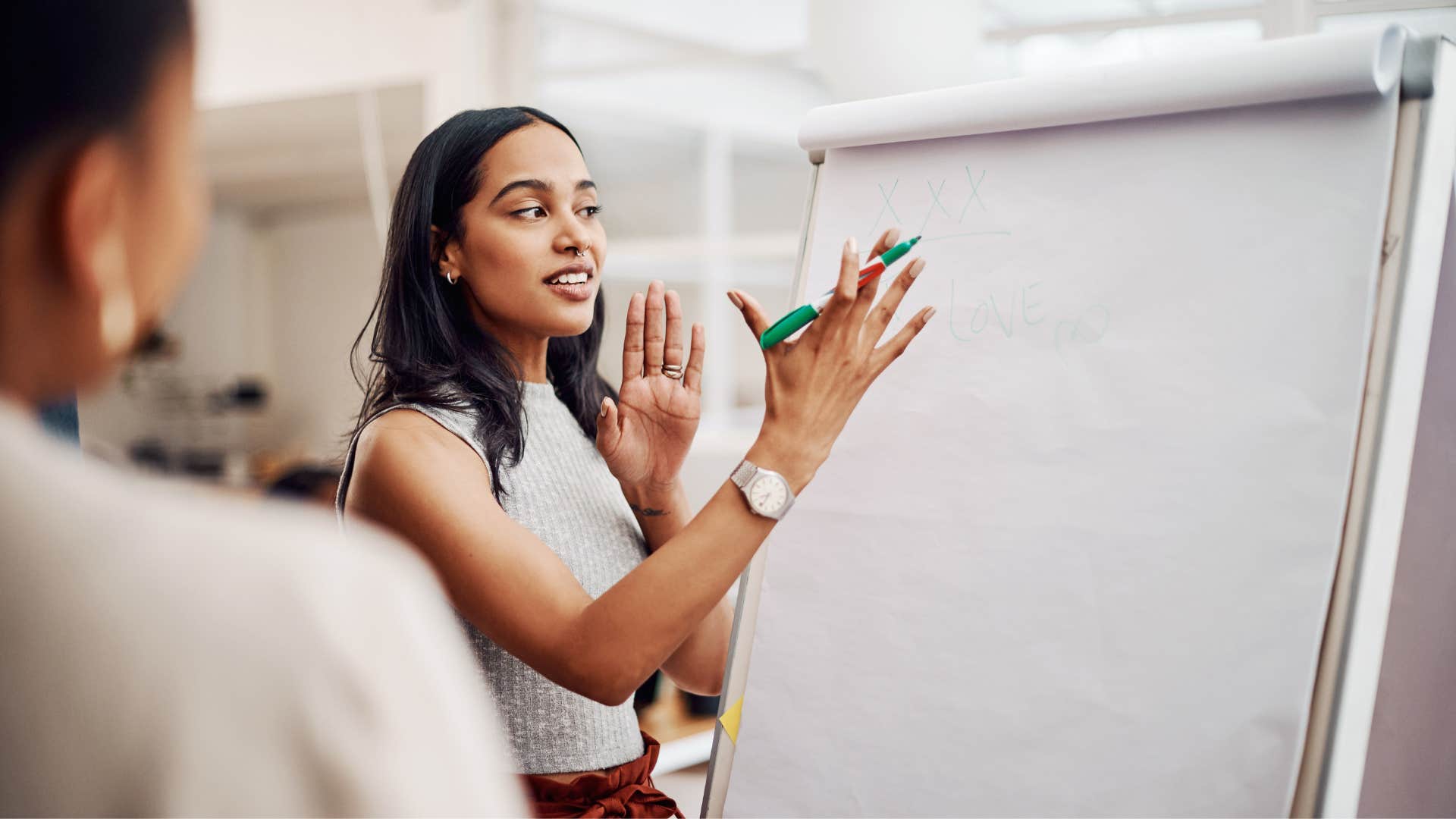 deeply respected woman becoming consistent