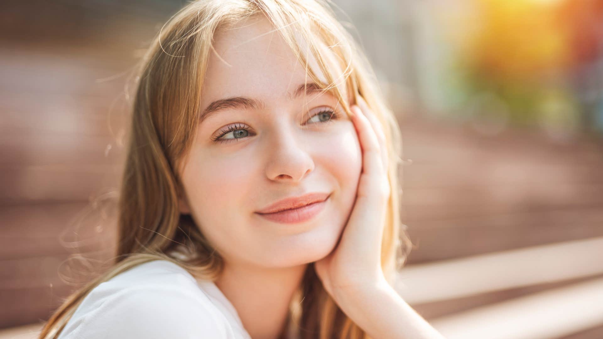 gen z woman taking a mental health day