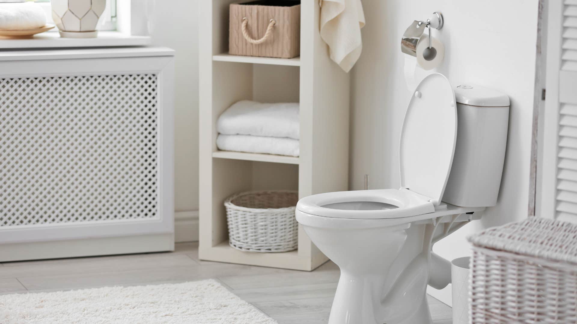 Well stocked bathroom in comfortable home