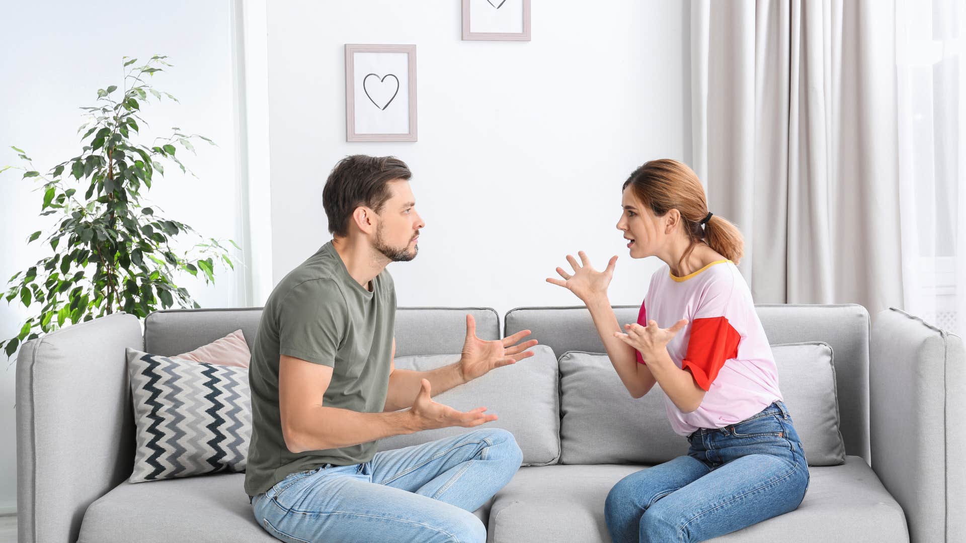 a man who truly loves you will never say that's your problem