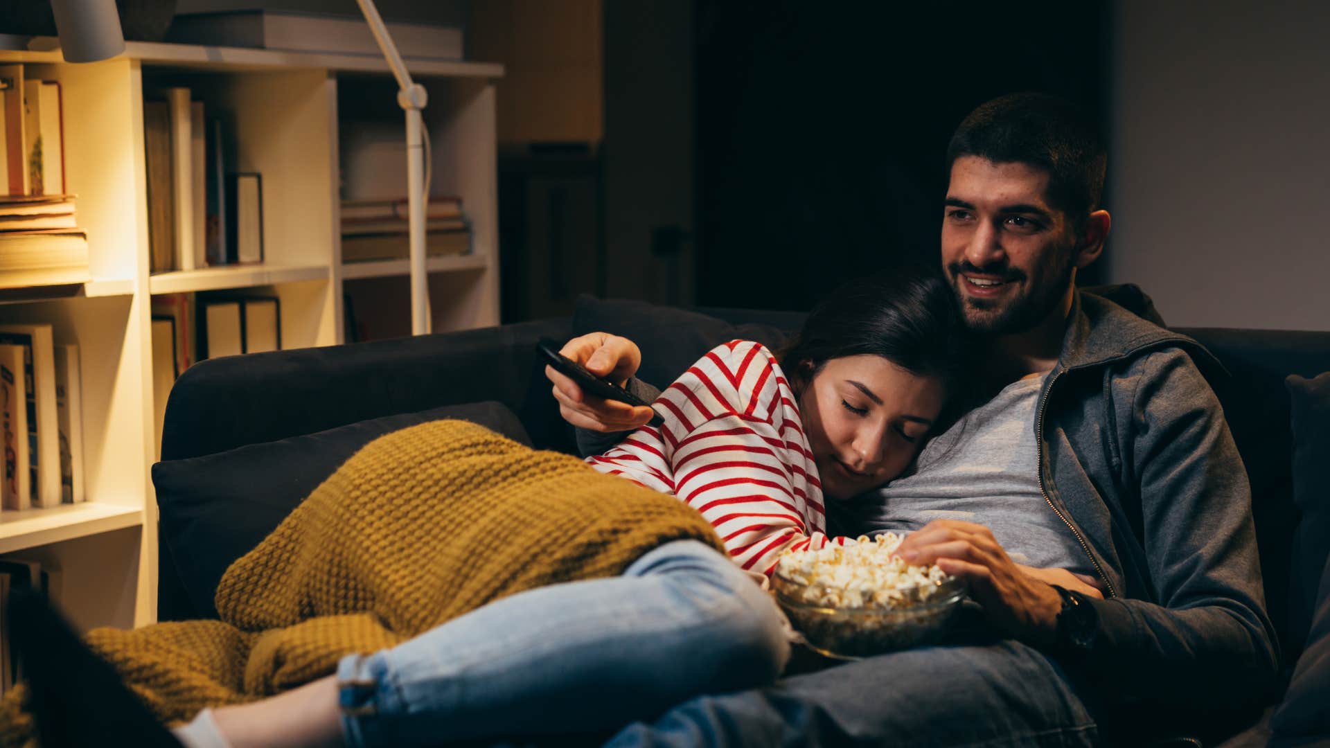 man noticing how woman he will eventually marries sleep