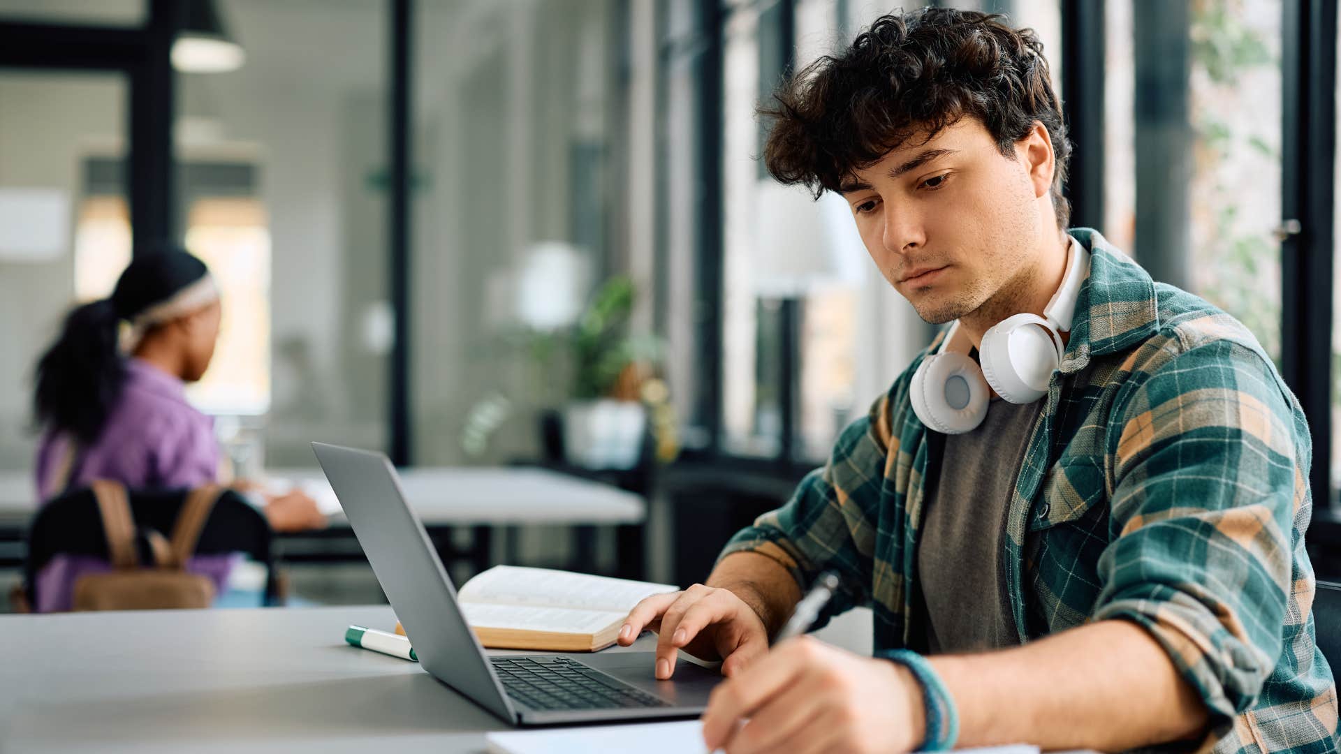 man who is decluttering his life and prioritizing his time