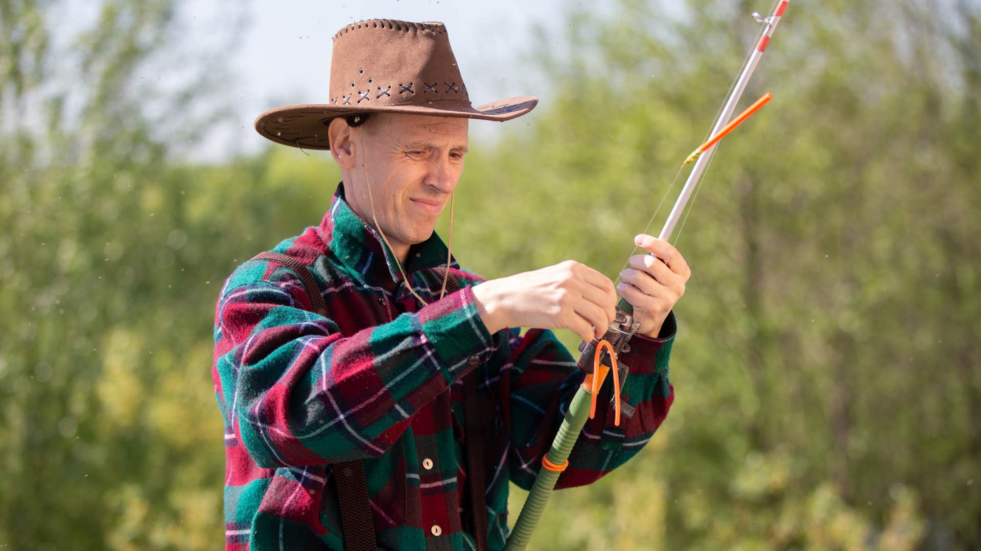 southern man going fishing