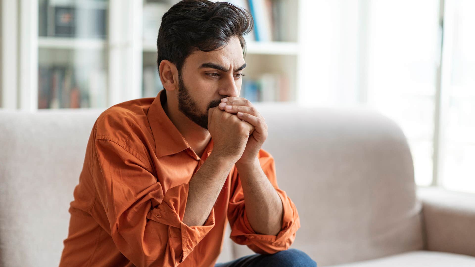 Man raised by strict parents avoids confrontation