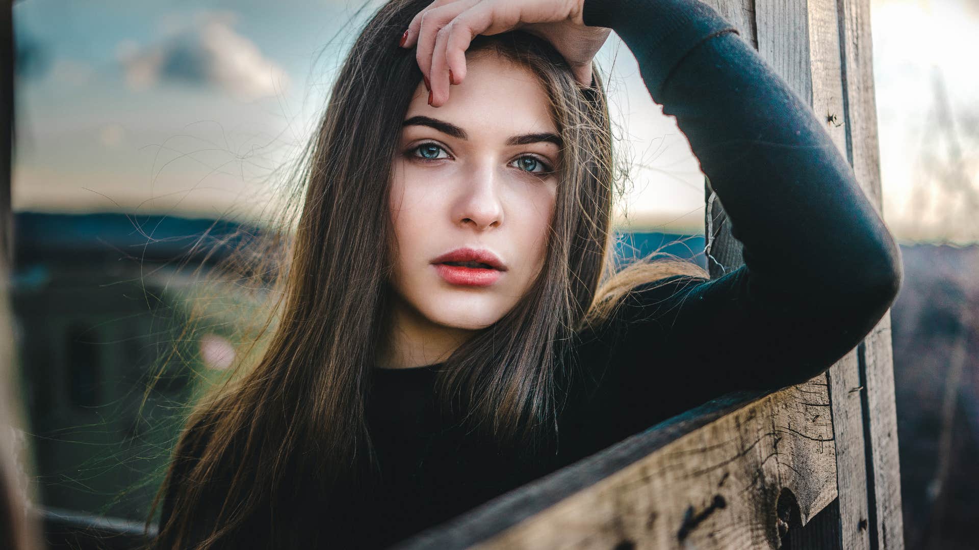 woman is mad because she was rejected by someone