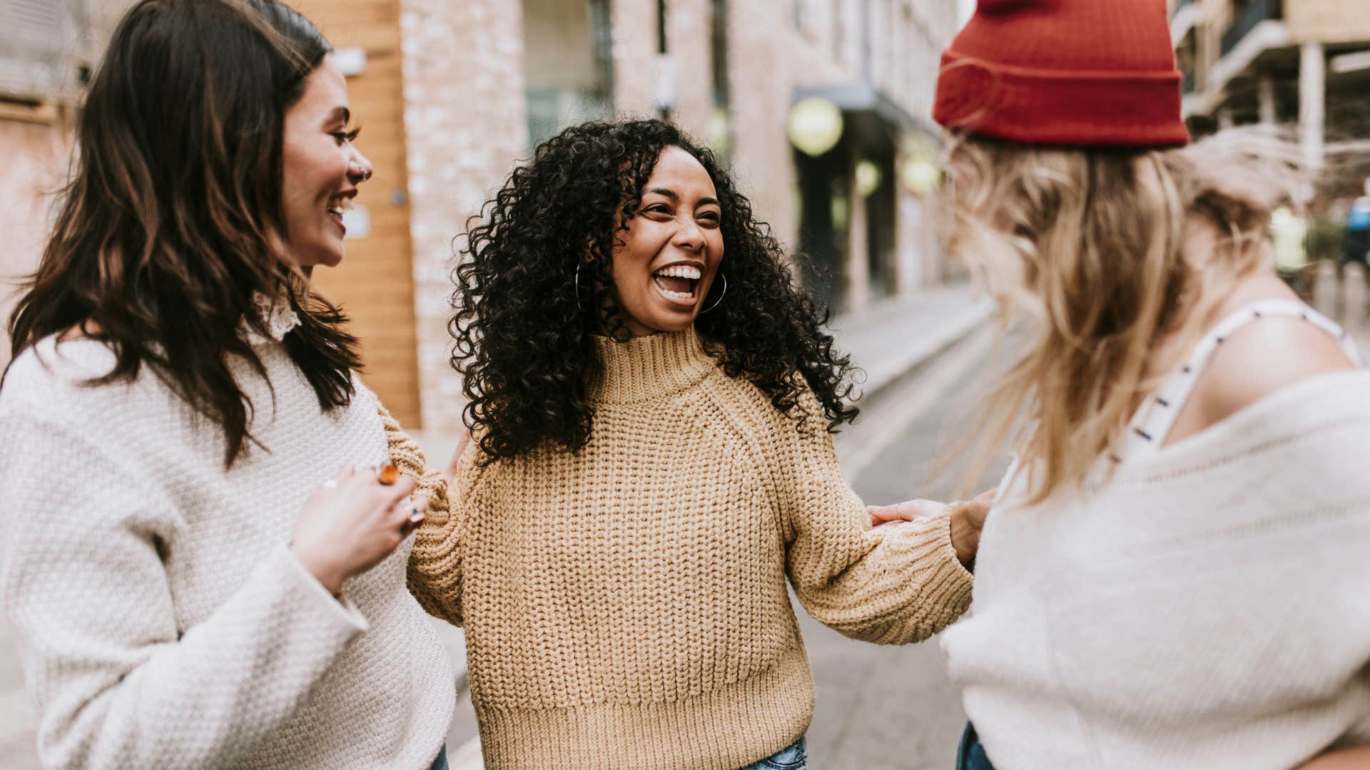 woman who surrounds herself with the right people to earn respect