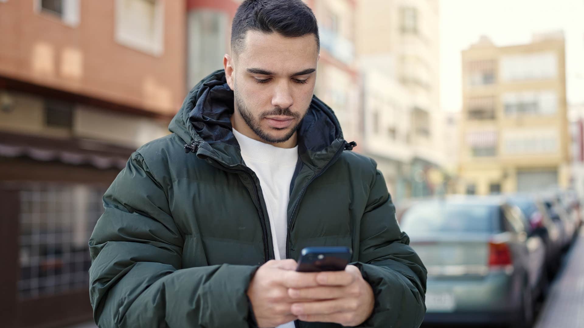 man valuing material things more than experiences