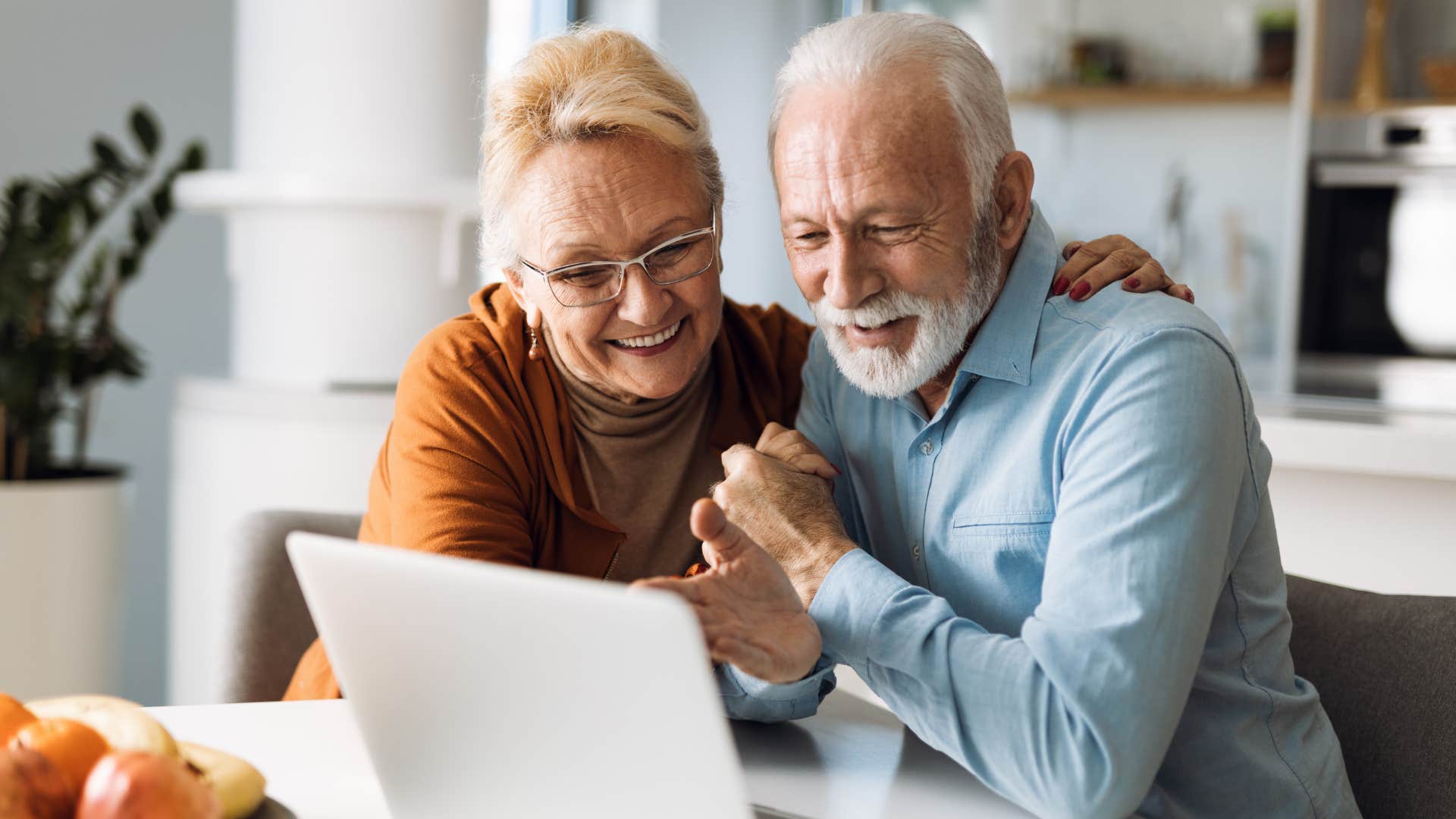a boomer couple shares their love life online to their friends on their social media page