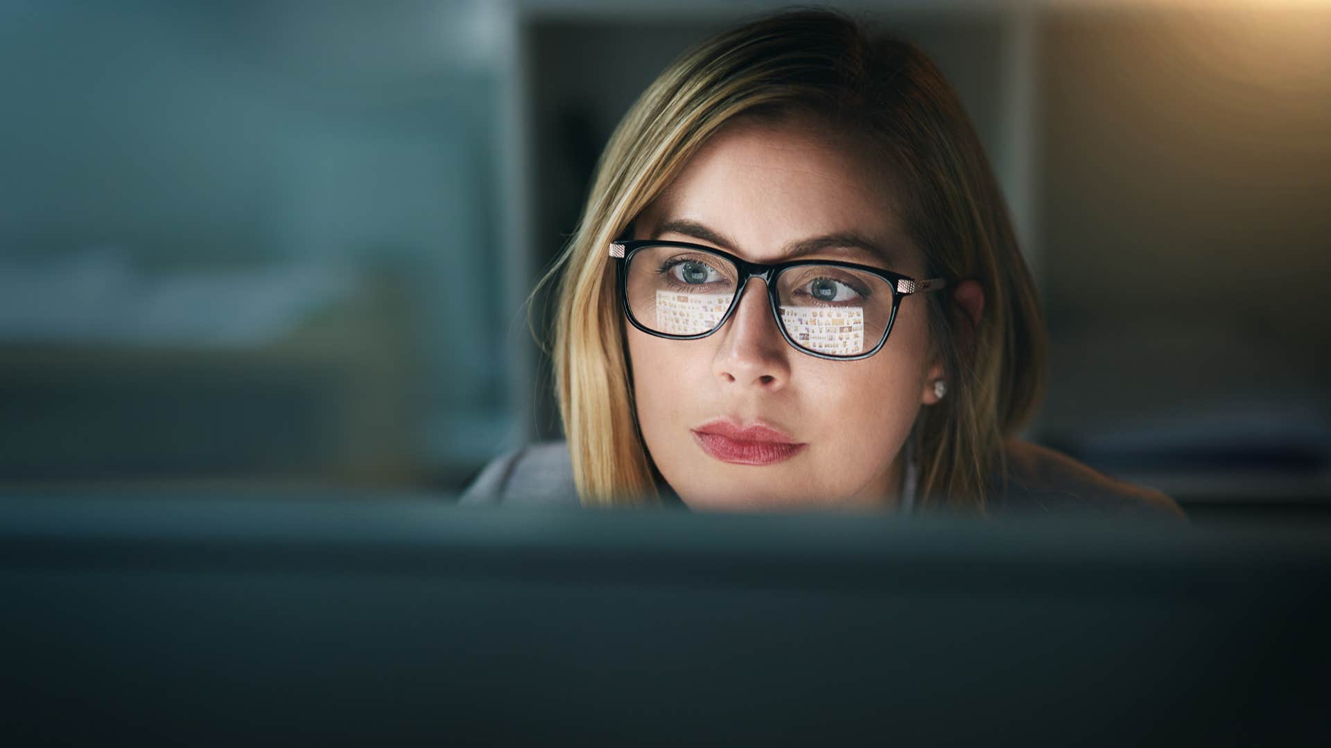 gen x woman using email to communicate