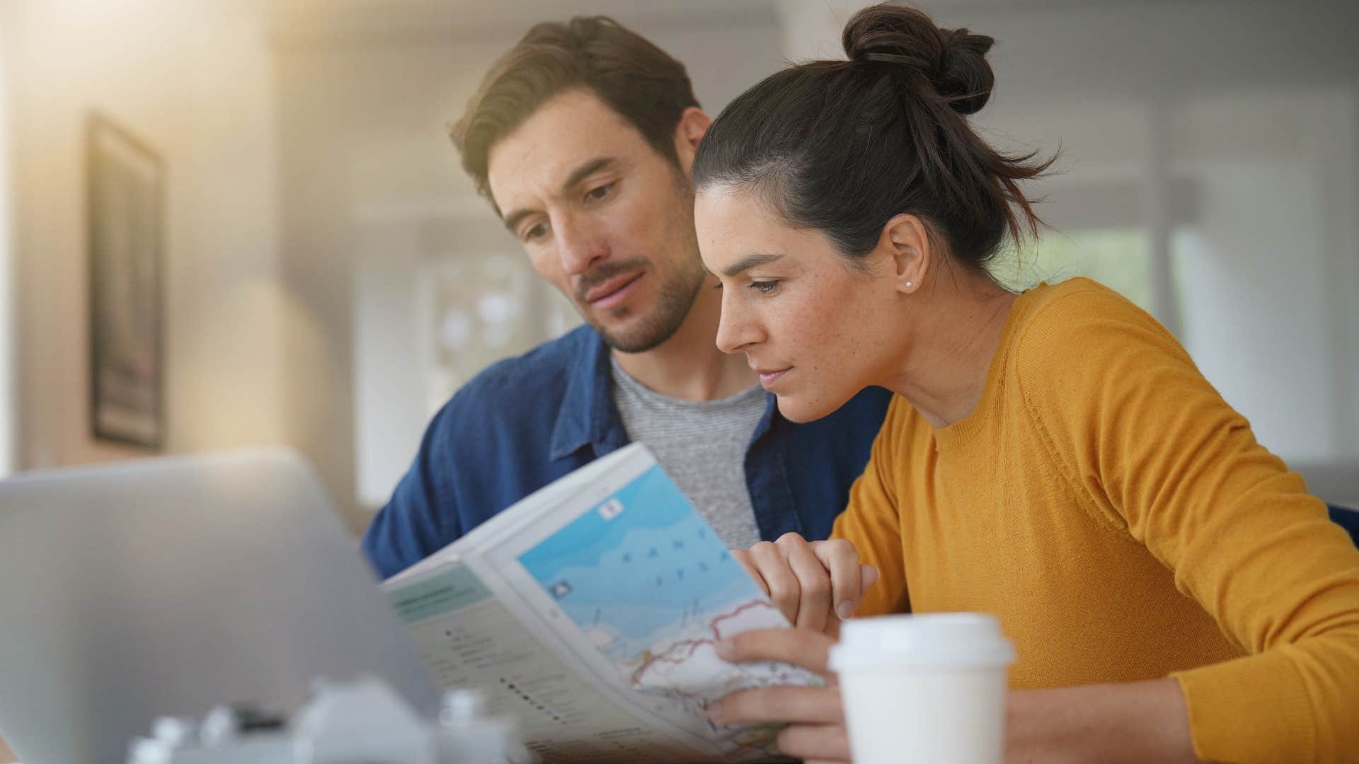 couple discussing expensive hobbies