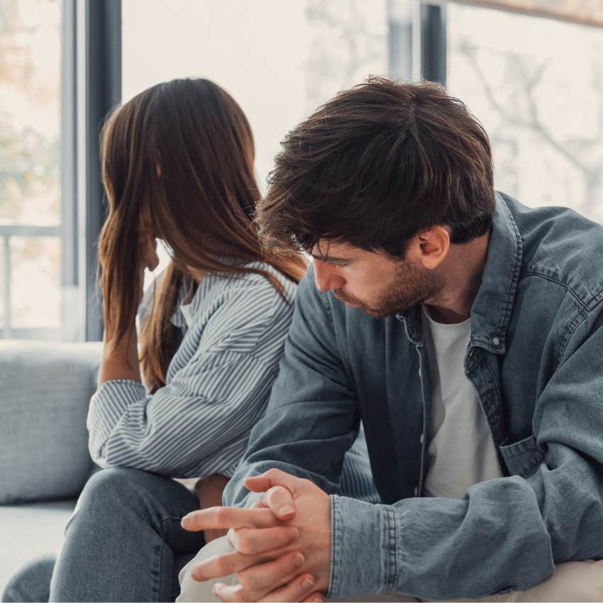 woman in a marriage with a brutal factor that drives her to cheat