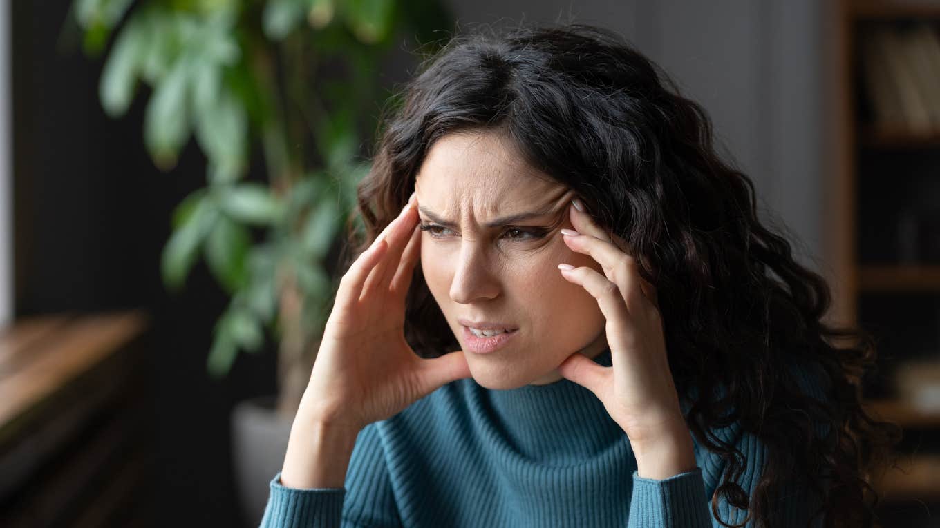 Tiny Annoyances That Feel Like A Personal Attack, According To Survey Woman dealing with tiny annoyances that feel like a personal attack