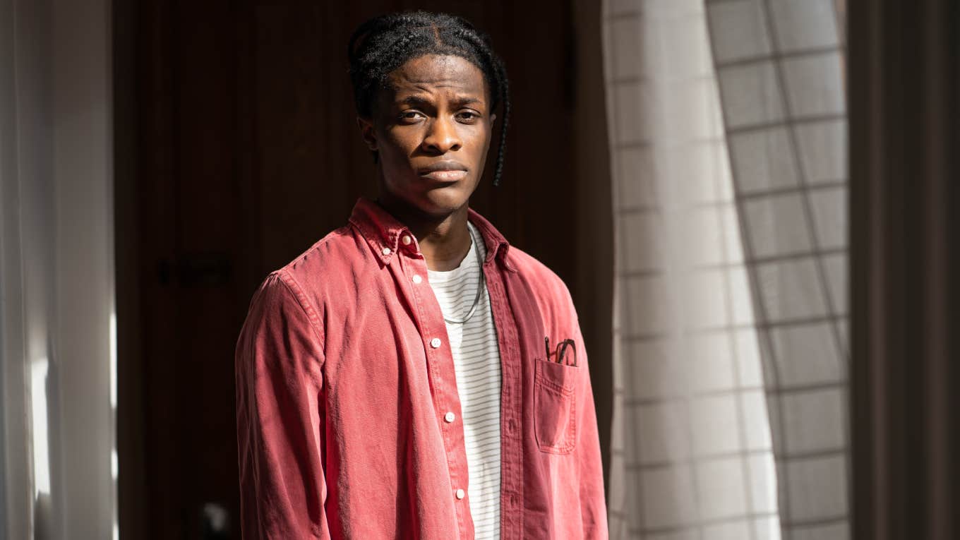 Transgender Man Admits To Being Blindsided By The Social Isolation That Comes With Living As A Man serious young man looking at camera