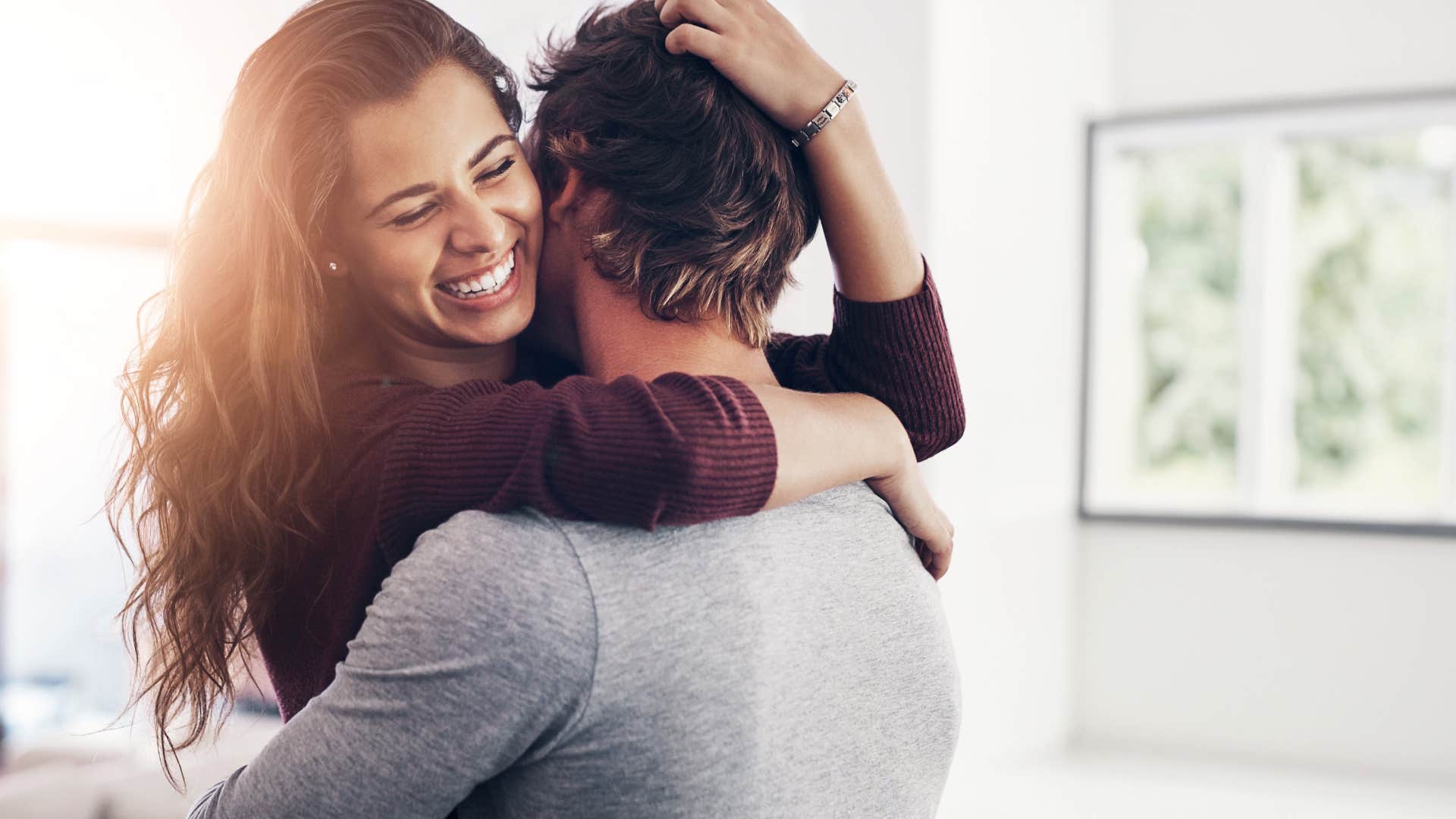 happy in love couple with the ability to boost love