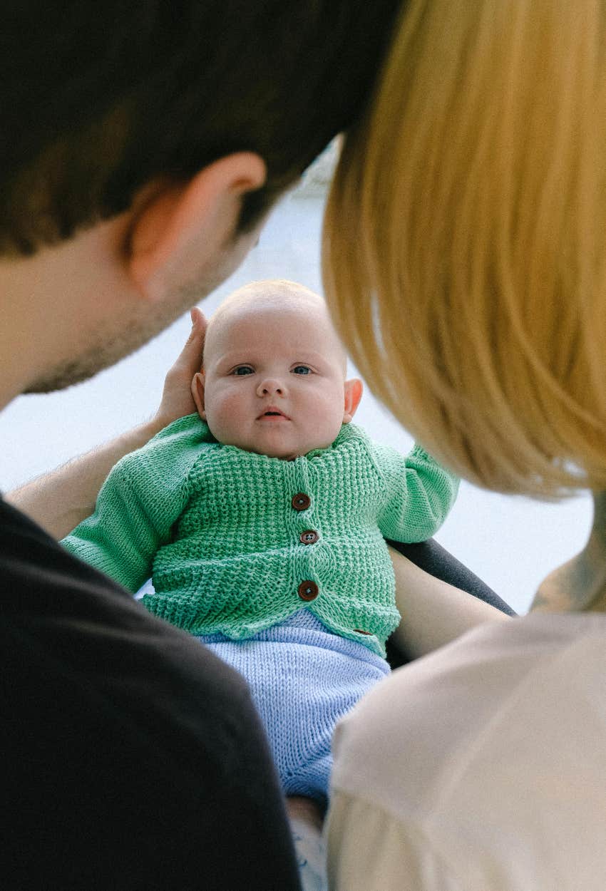 woman gave her baby the same name as her SIL's dog, Leo