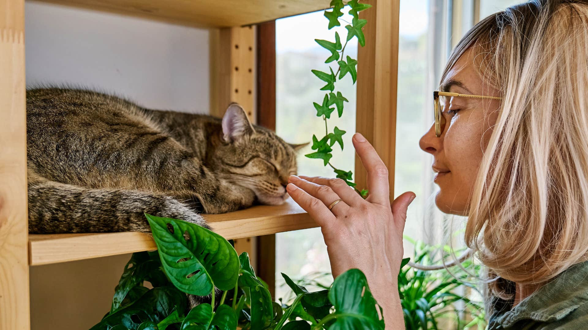 Woman prefers pet joy