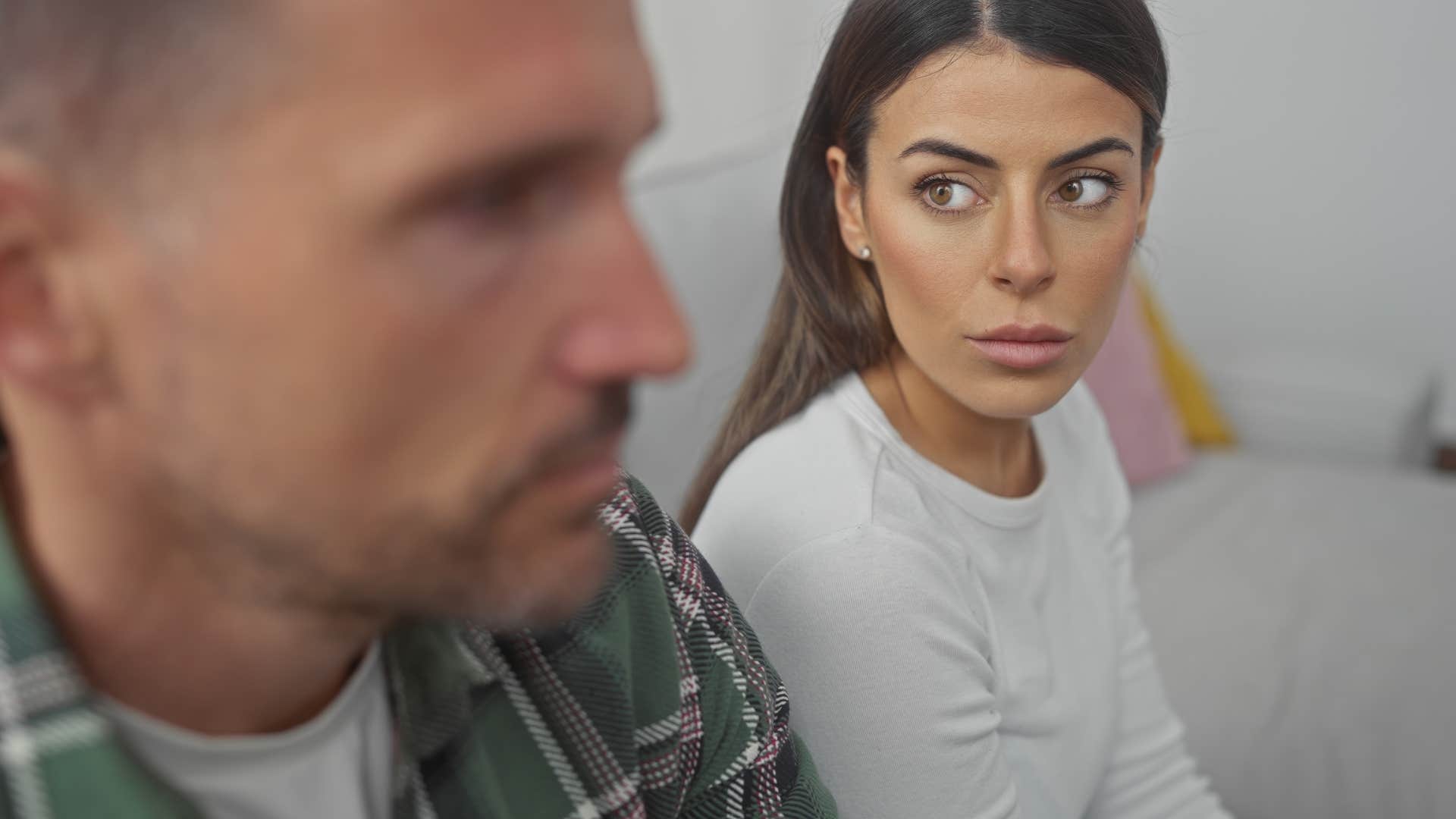 a couple lacks communication with each other despite wanting to talk