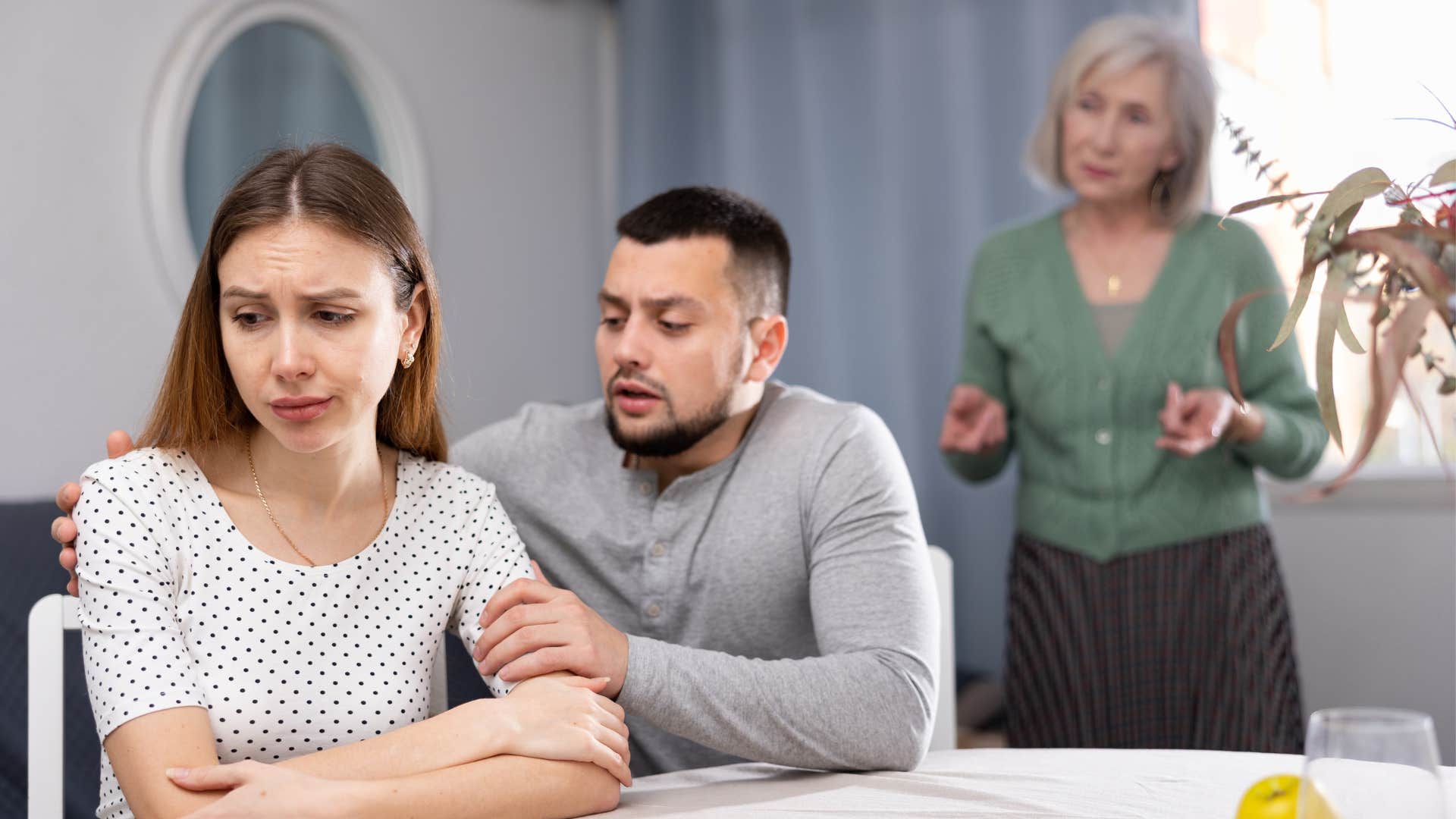 a woman feels guilt over the expectations placed on her