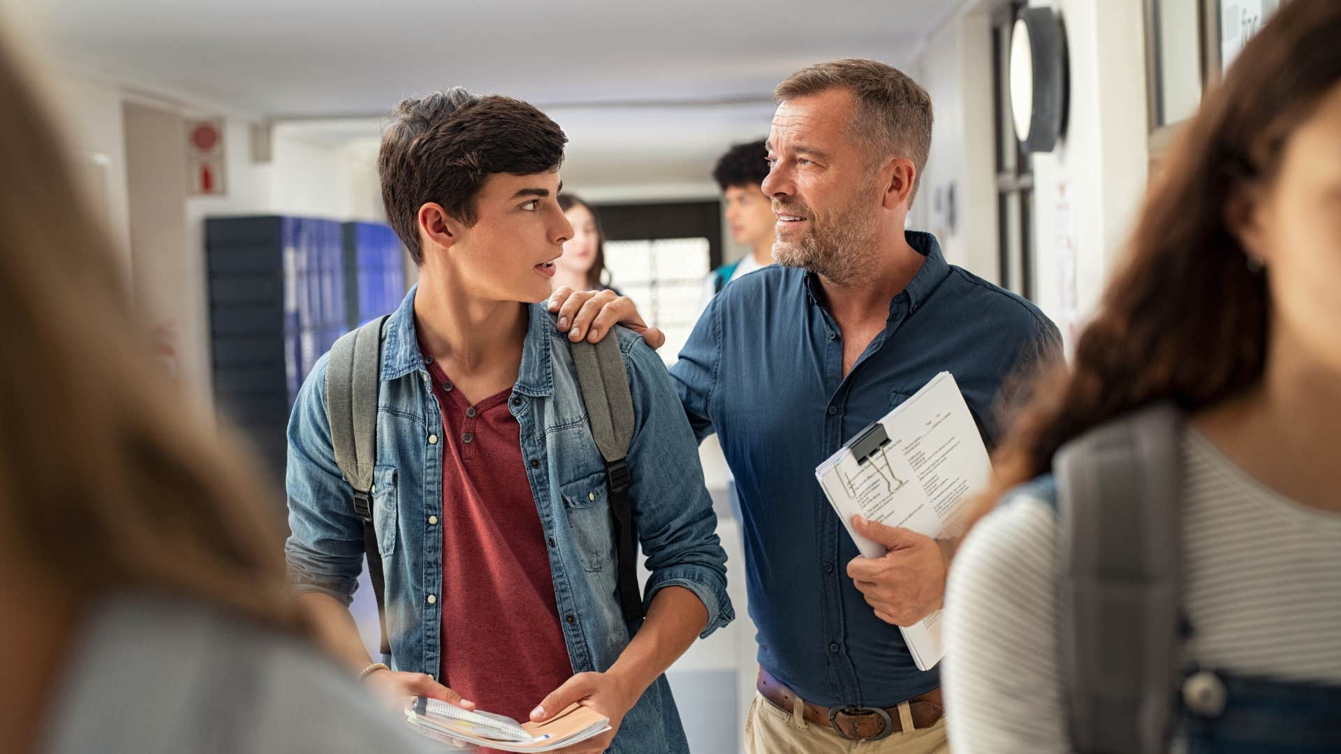 you're more privileged than the average person if you had people who believed in you