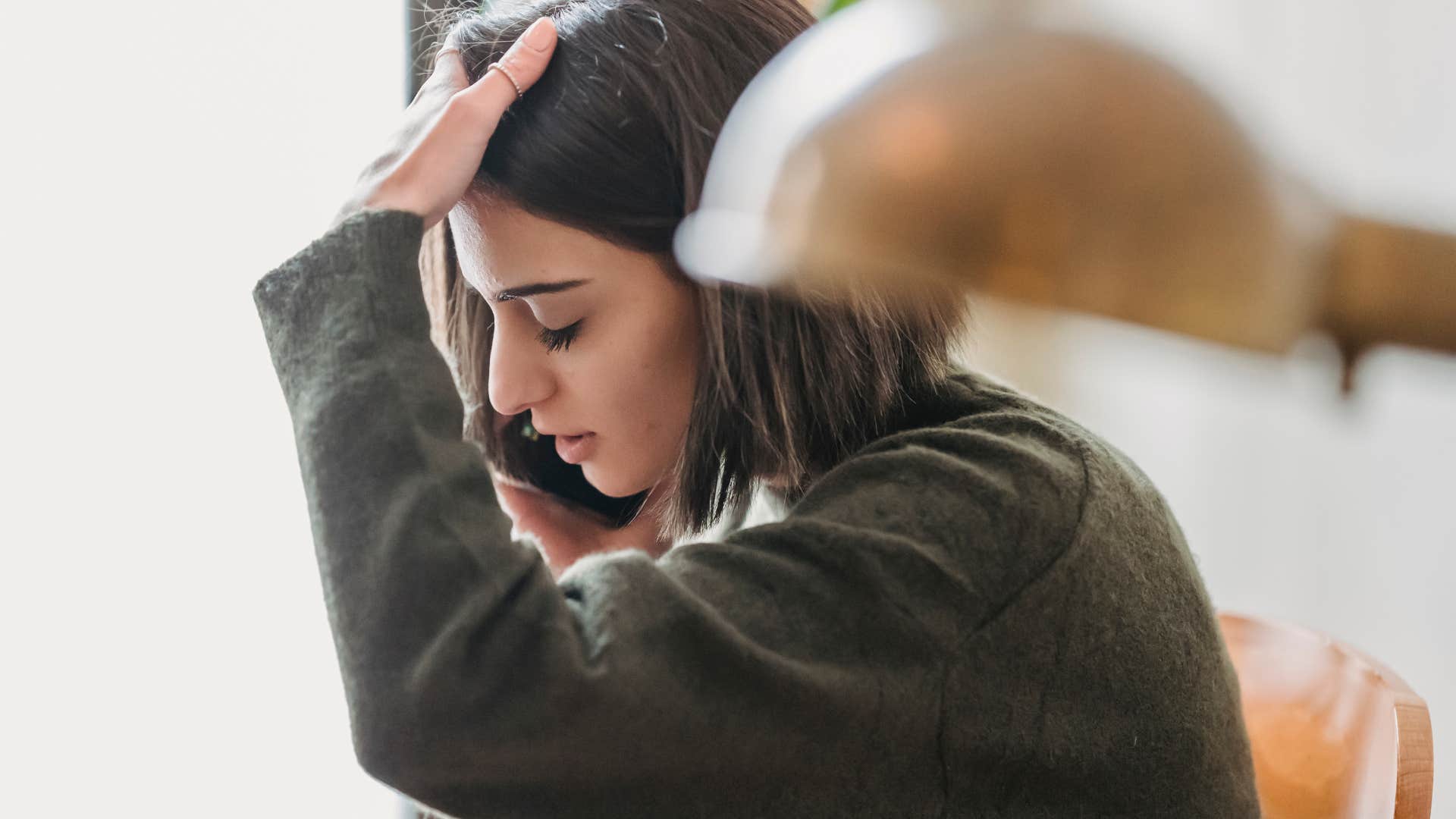 People who are secretly miserable in their relationship often spend time alone