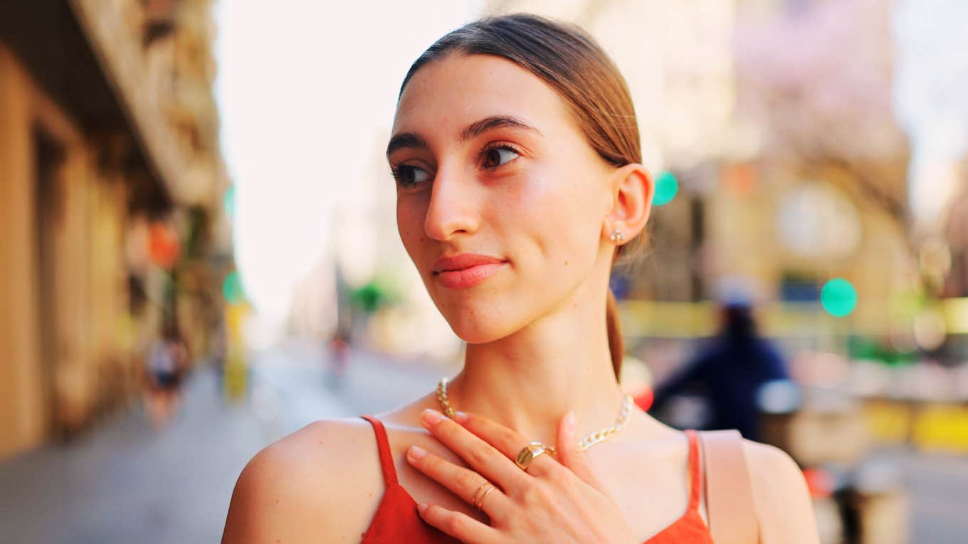 Brilliant person accessing secret history to eliminate emotional pain. 