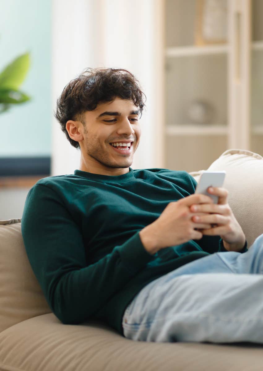 man asking ai for dating advice rather than friends