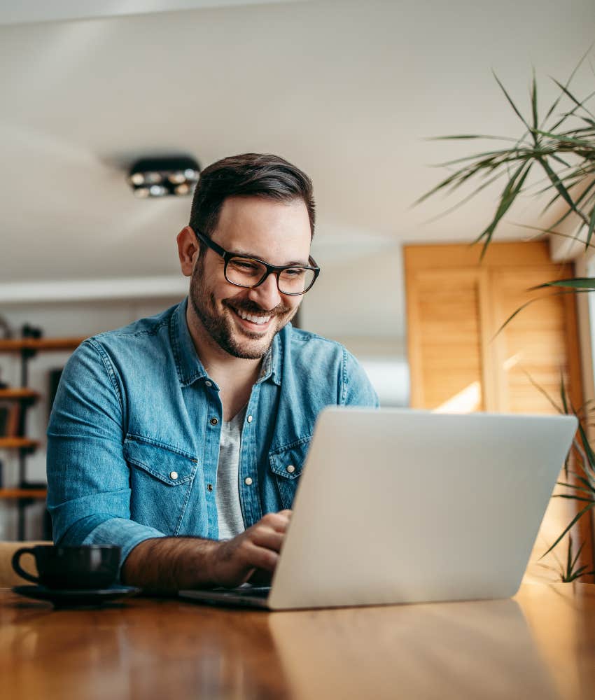 Man using AI for work despite being considered lazy