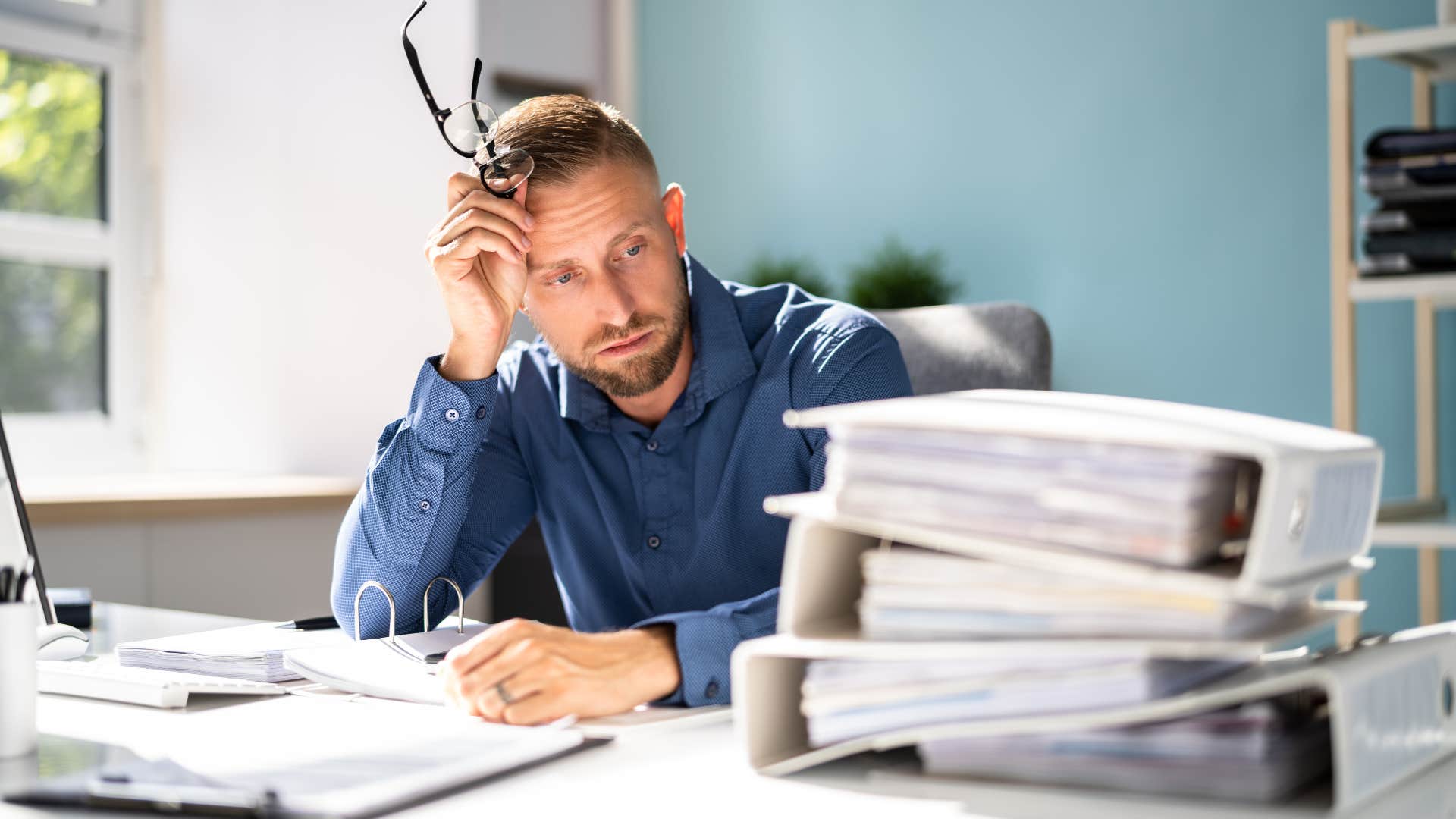 man who is doing more work than others