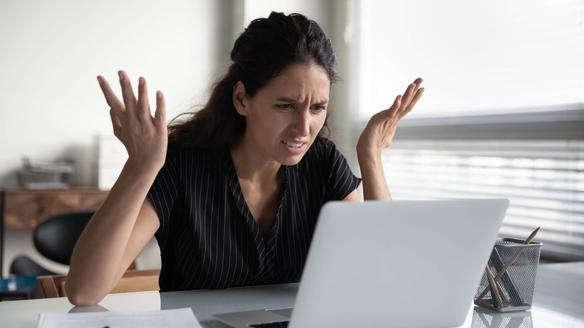 woman who got unclear directions from her boss