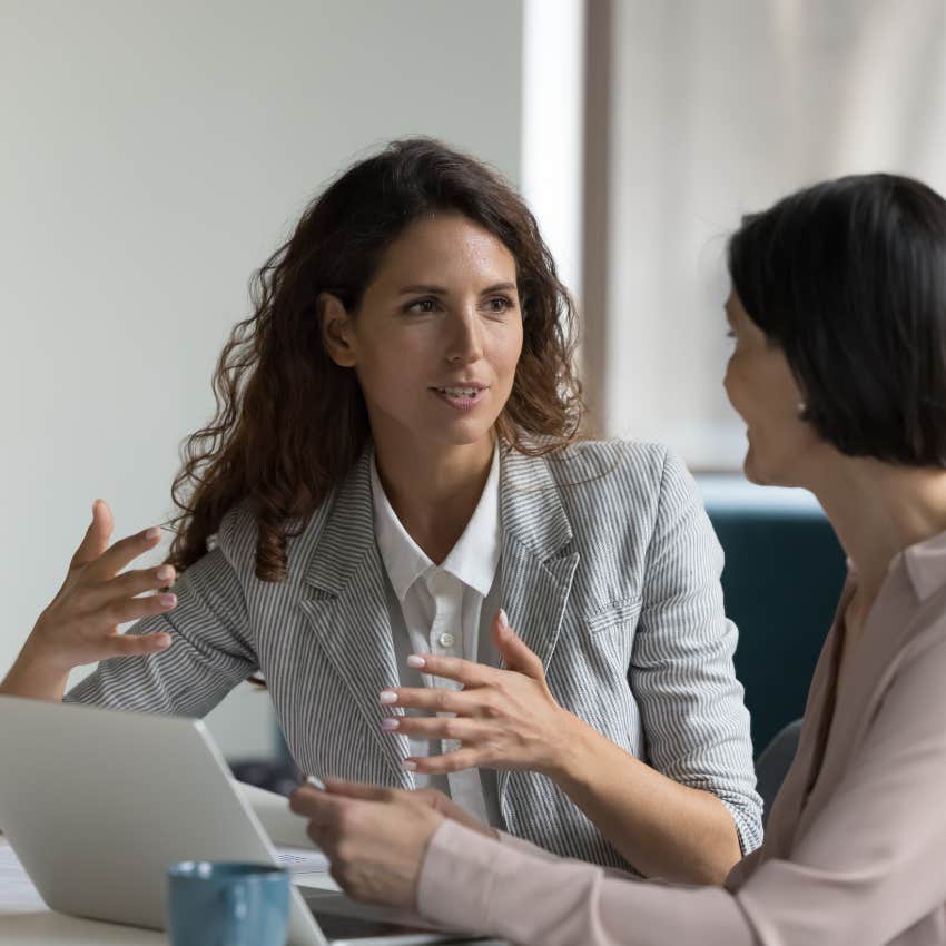 woman who is as sharp as a whip being rejected