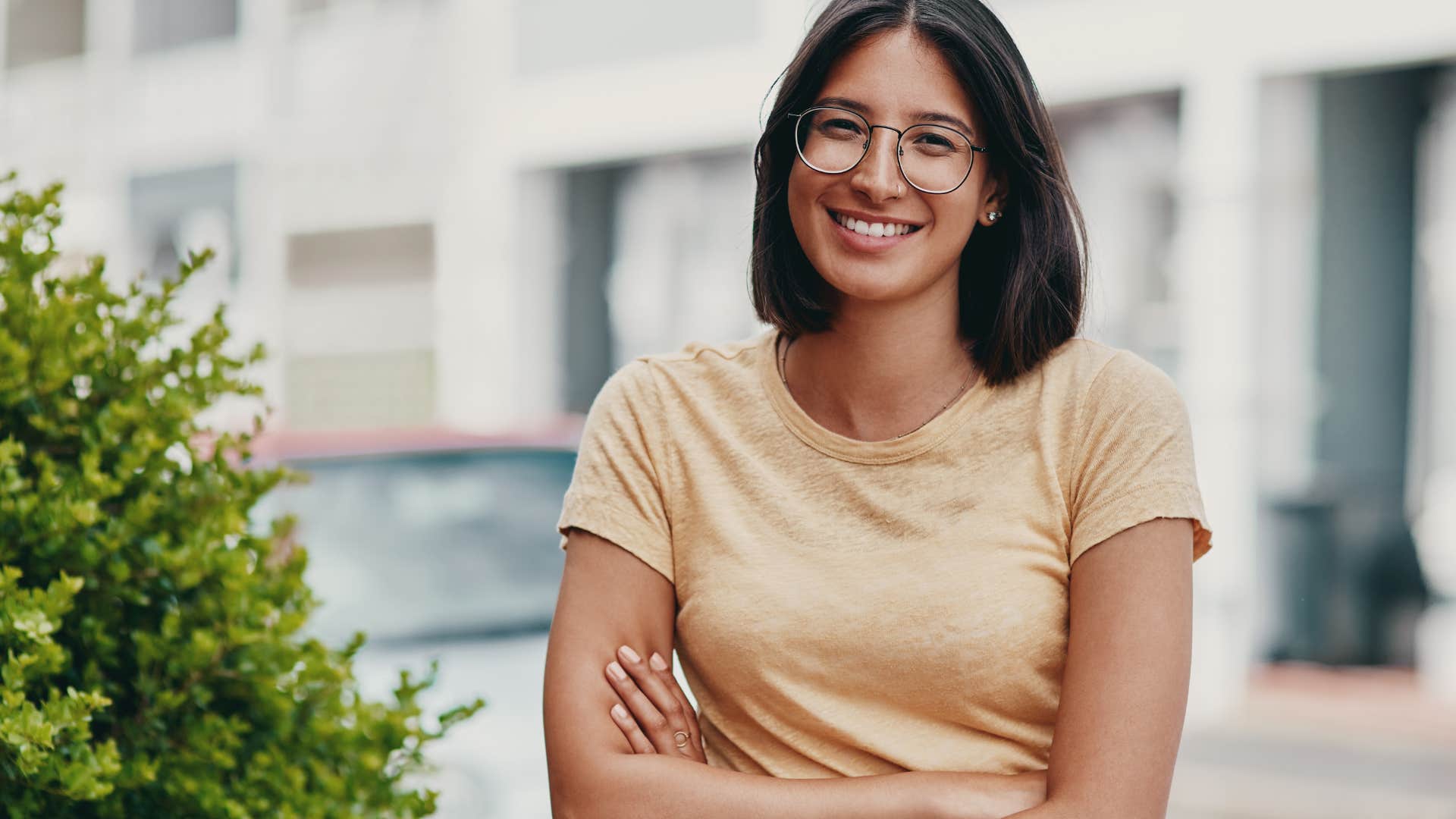 woman who will become confident and assertive letting go of assumptions
