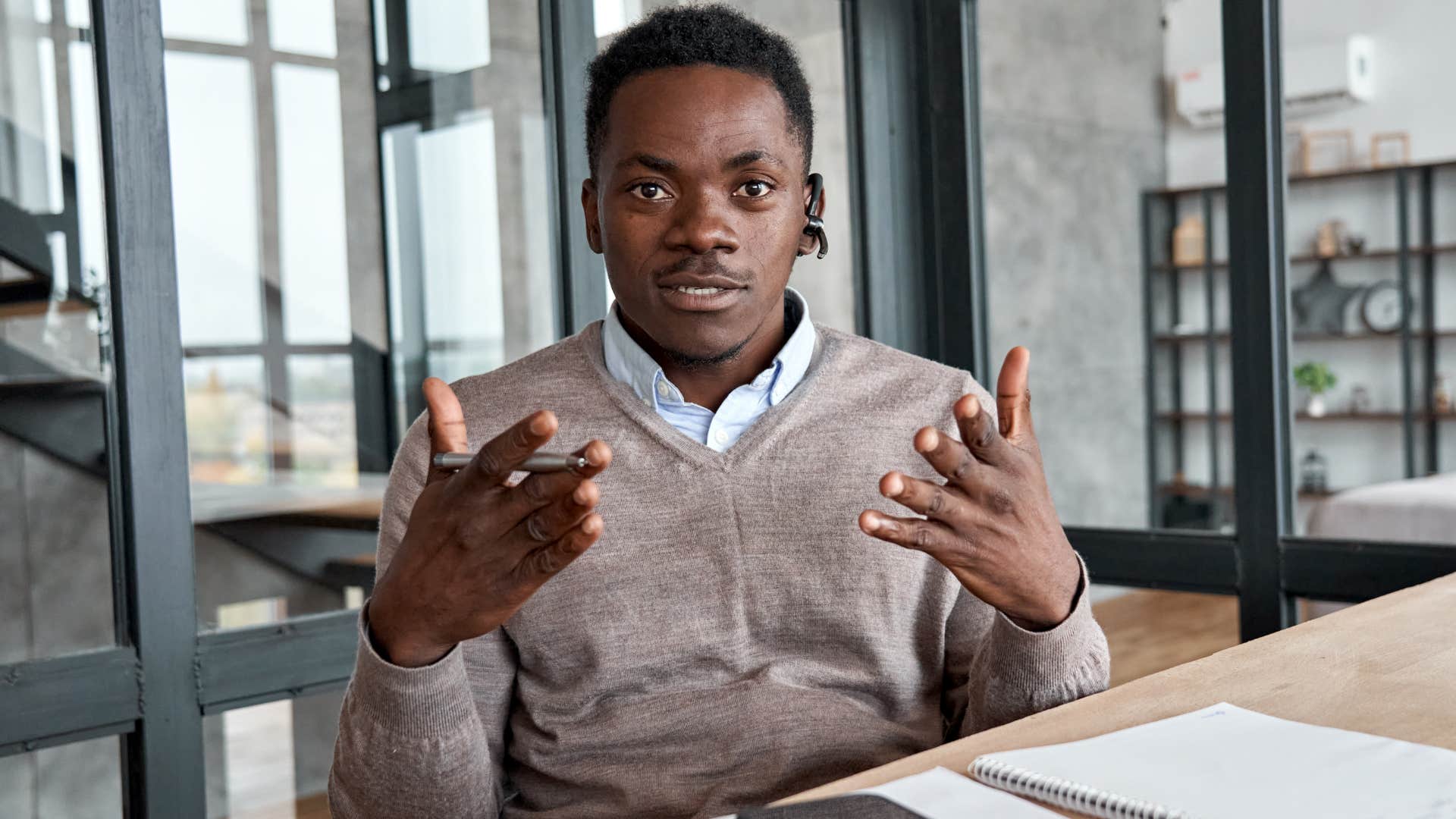 worker saying I'm not sure I'm the right person for this to colleague