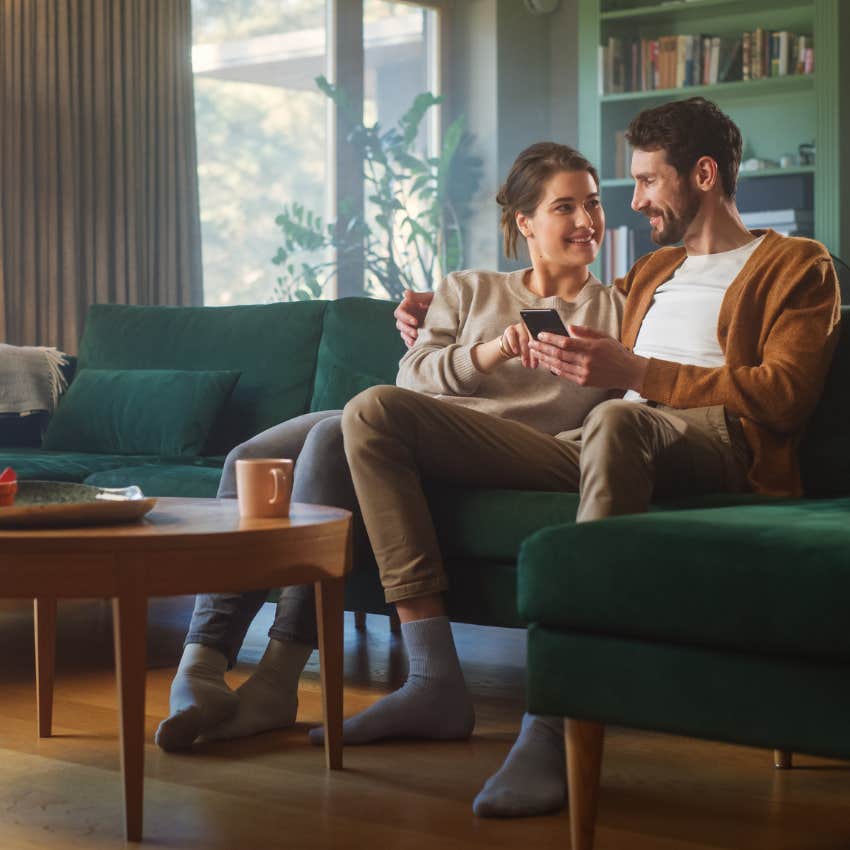 couple in truly loving marriage having expectation of not being sole focus
