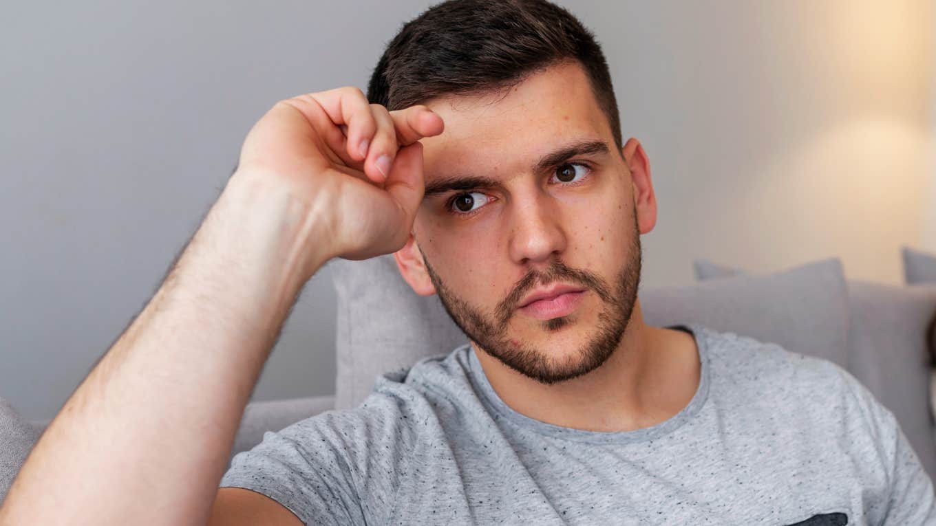 Critical Signs Your Terrible Marriage Is Worth Trying To Save Person in a terrible marriage.