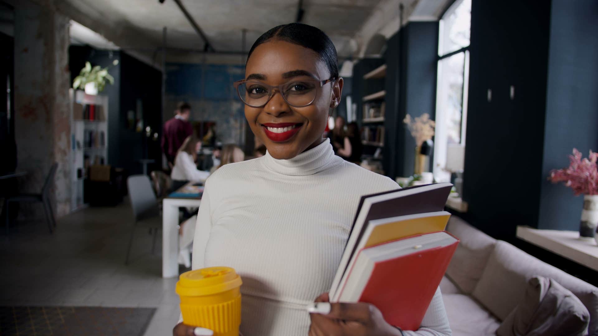 highly polished woman reaping the rewards of her hard work