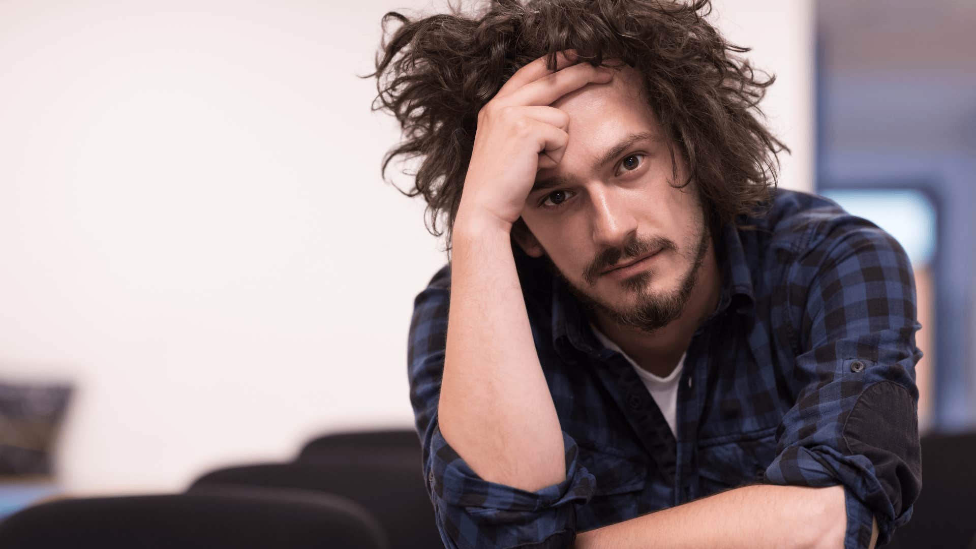 man has withdrawn from everything and everyone since his ex broke his heart