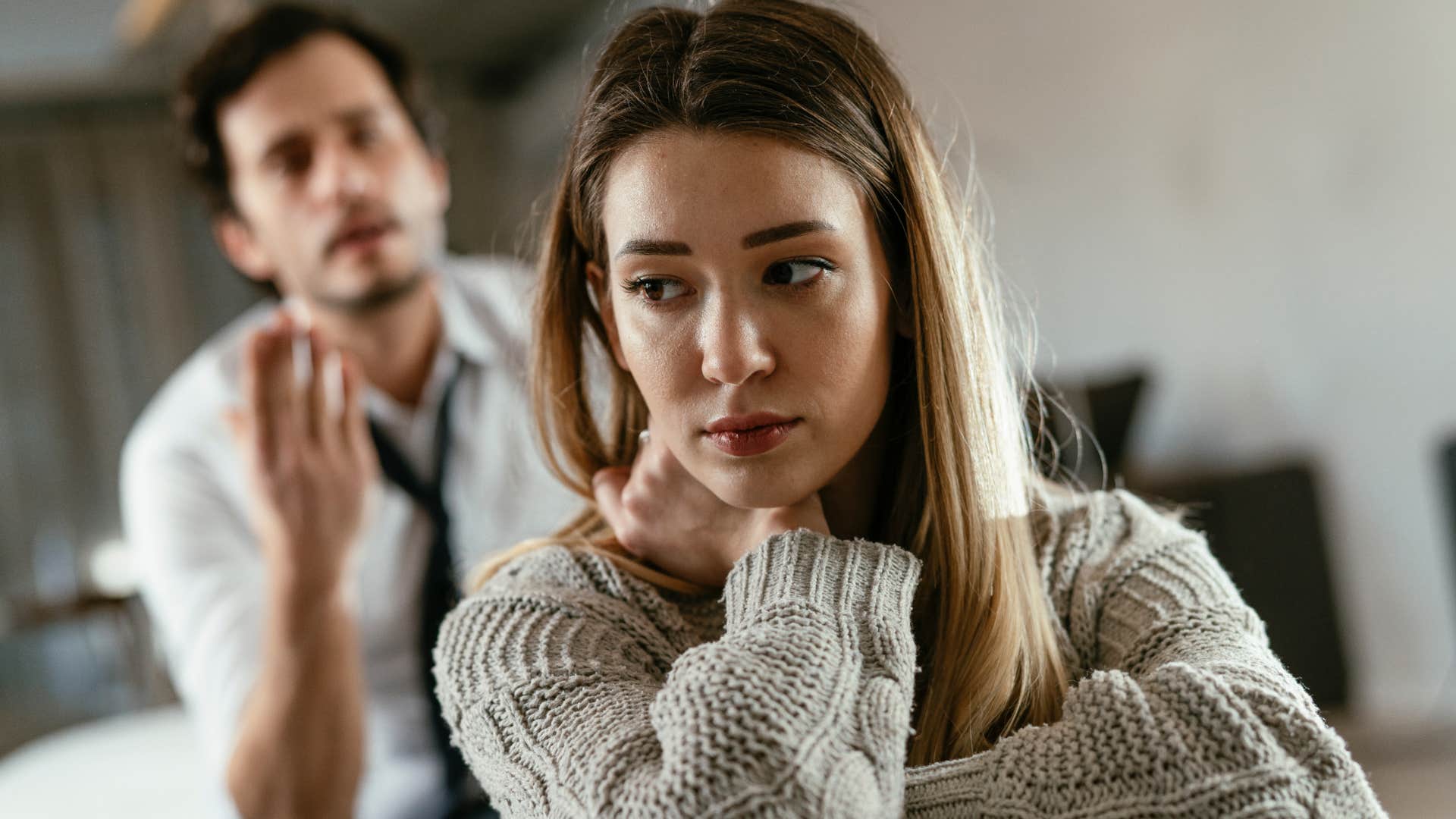 narcissistic man using religion to guilt woman