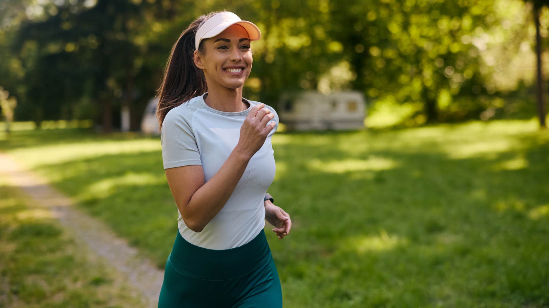 woman moving her body to nourish her mind