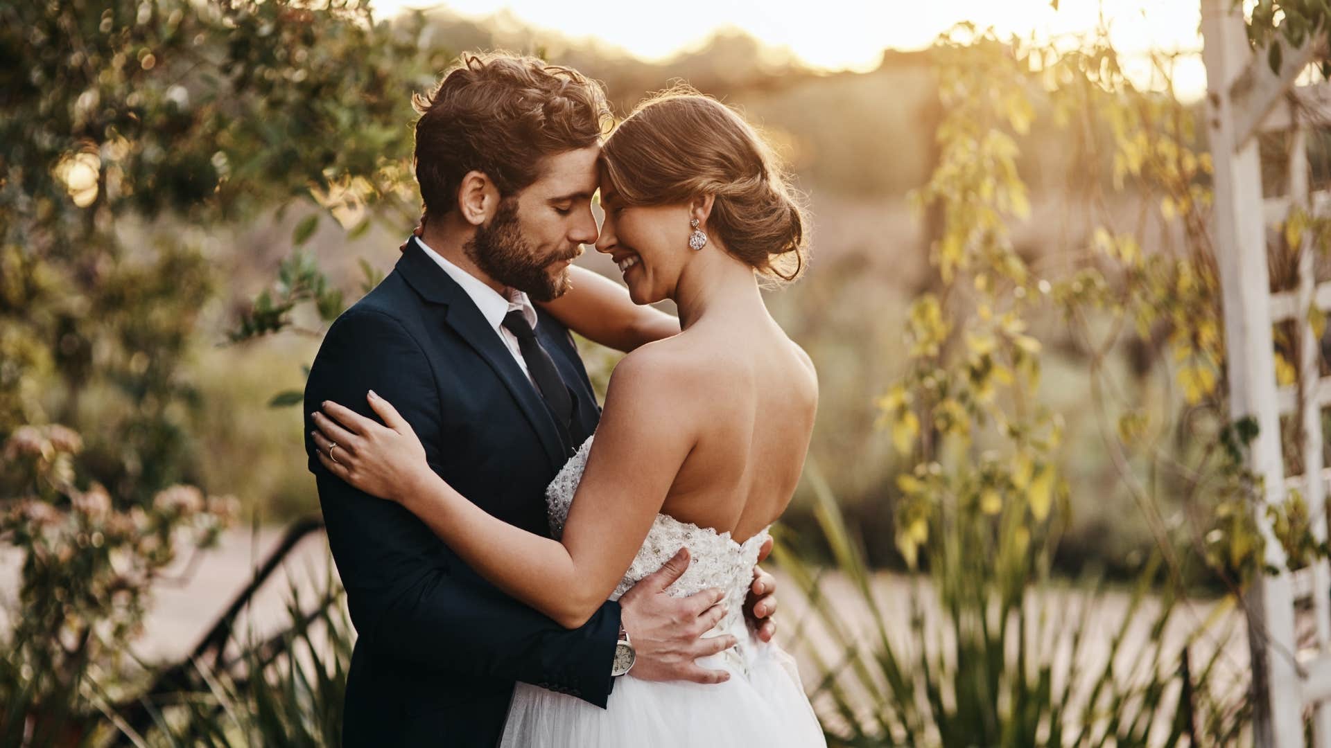 a couple wastes their money on a wedding