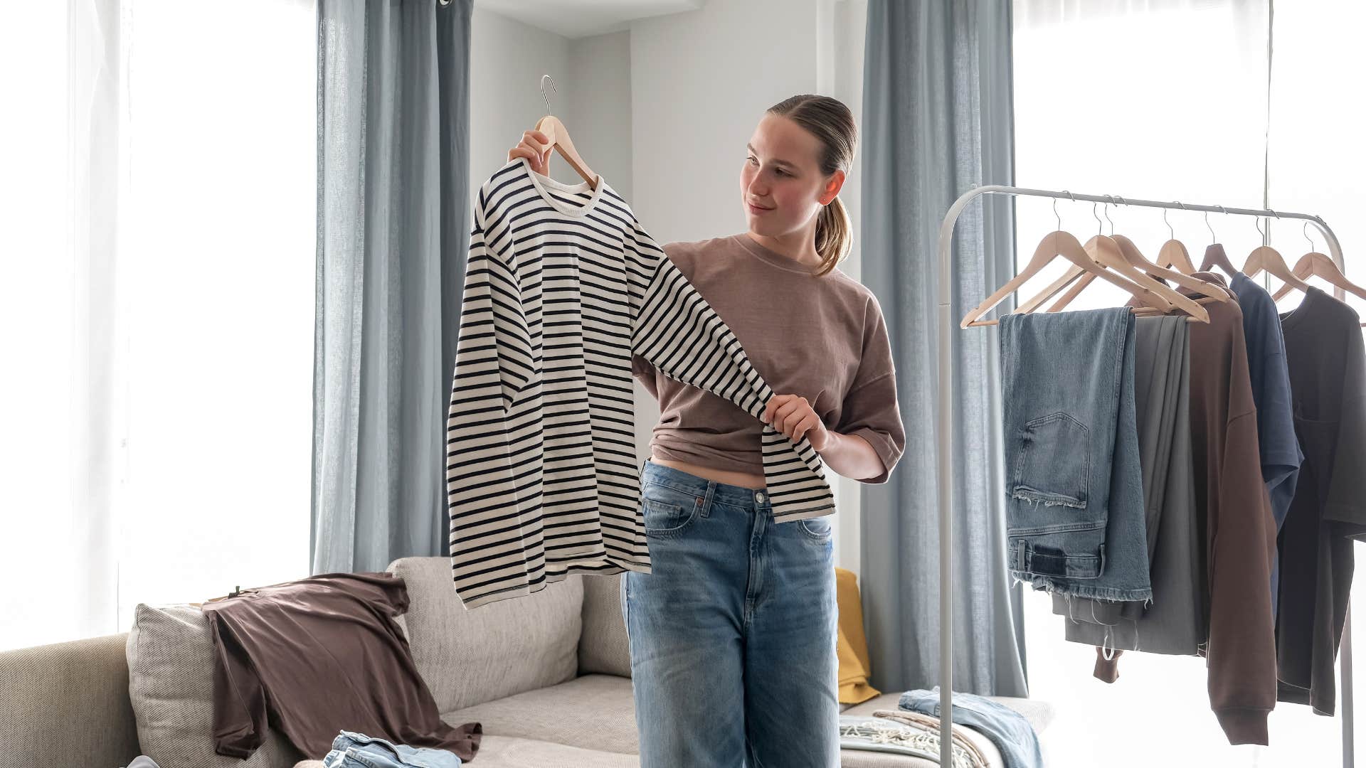 extremely tidy woman where cleaning gives sense of control