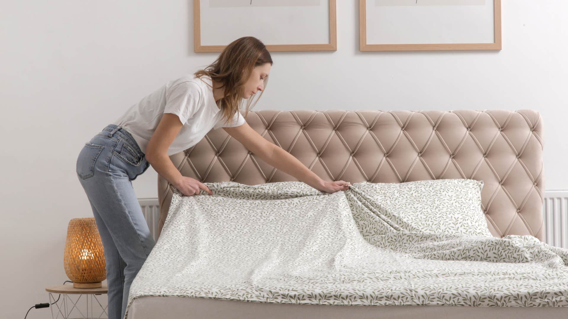 woman who is extremely tidy where cleaning releases creativity
