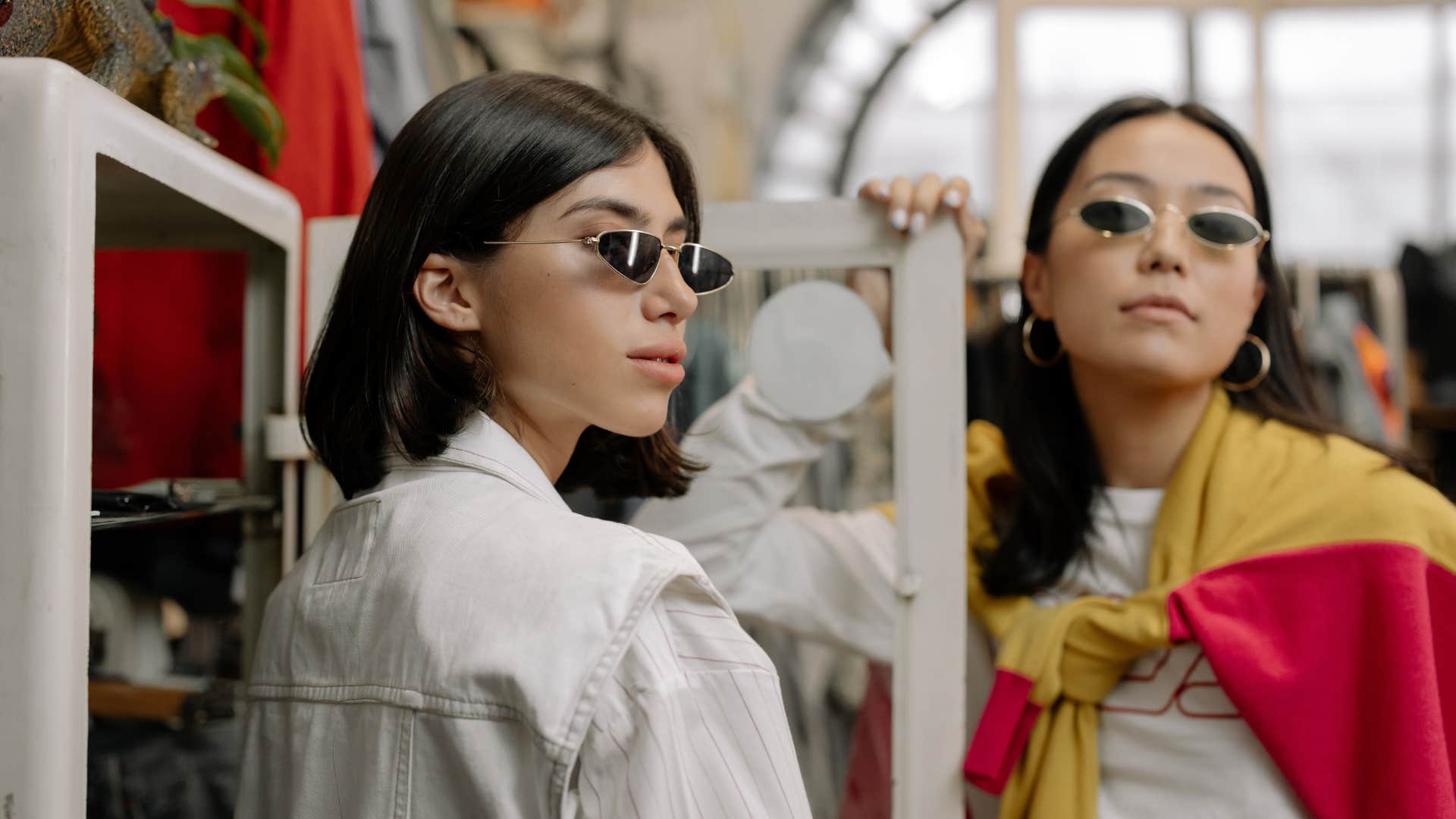 fashion trends Gen X embraced but wish they could forget ever existed little bitty sunglasses