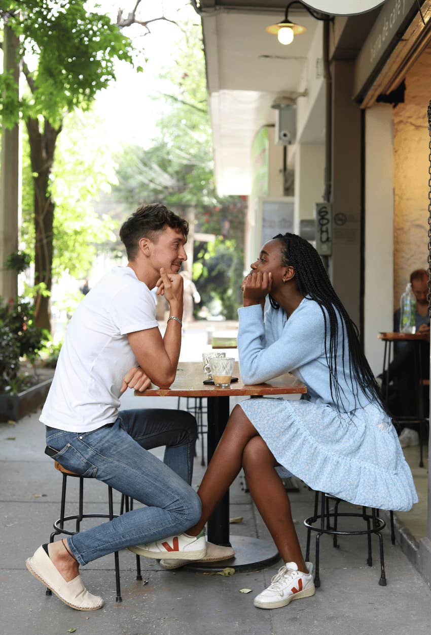 couple on first date attraction preferences